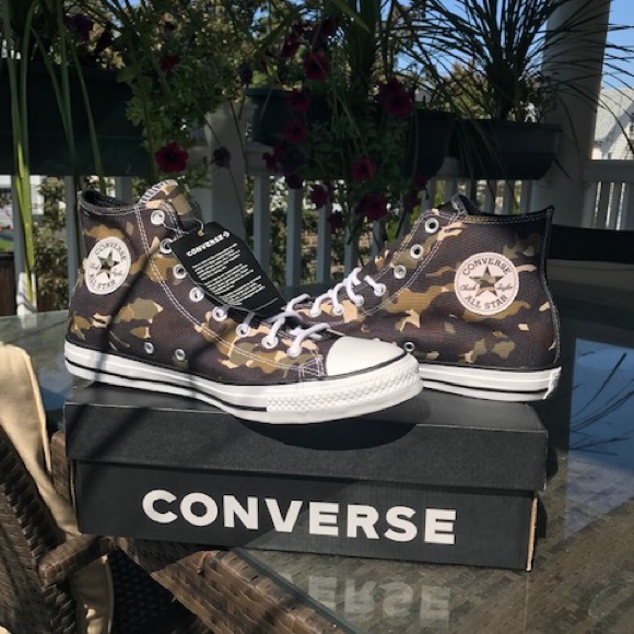New Hi Top Converse Camouflage Chuck T NEW - Picture 12 of 16